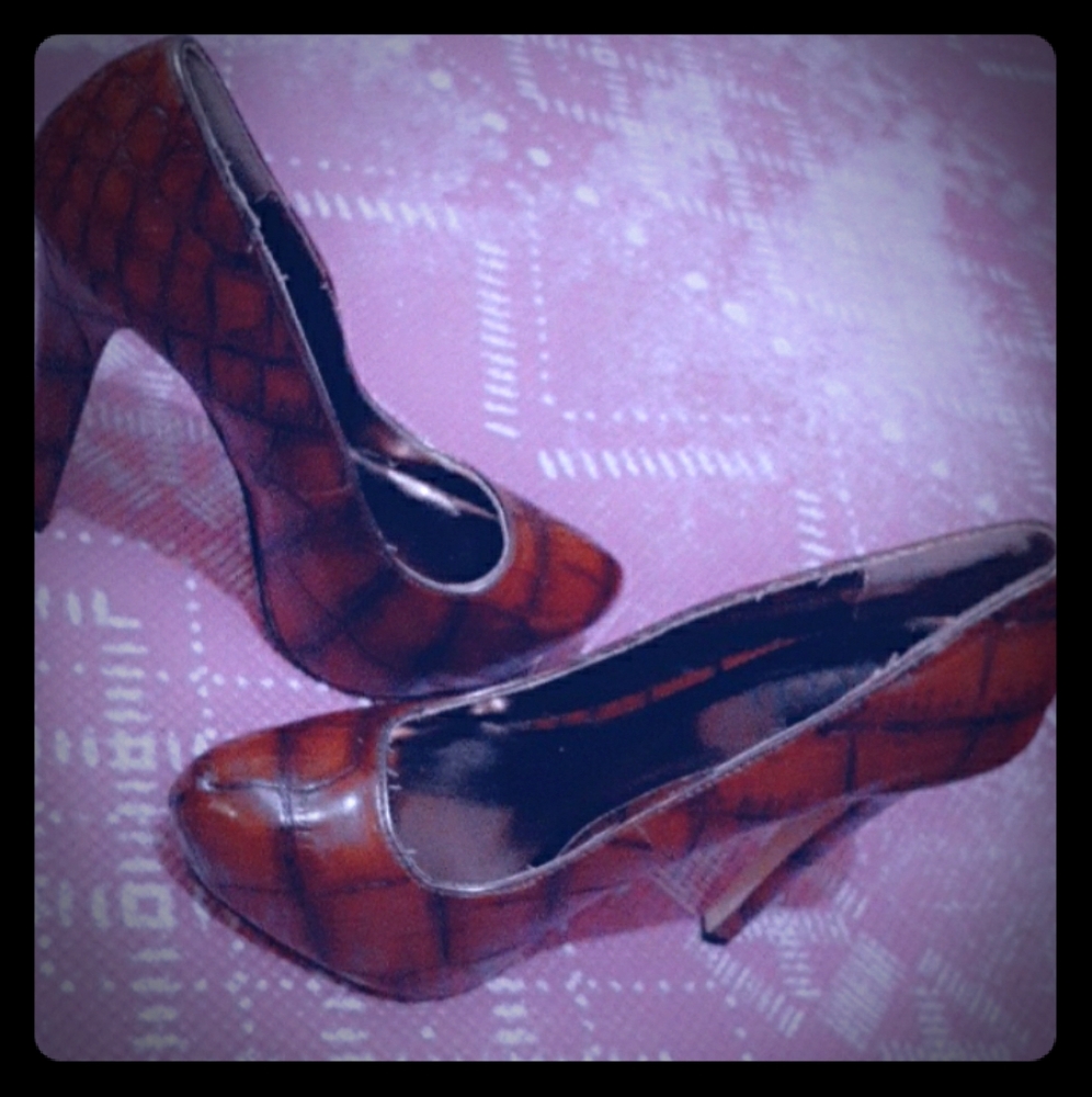 Print Stiletto Heels